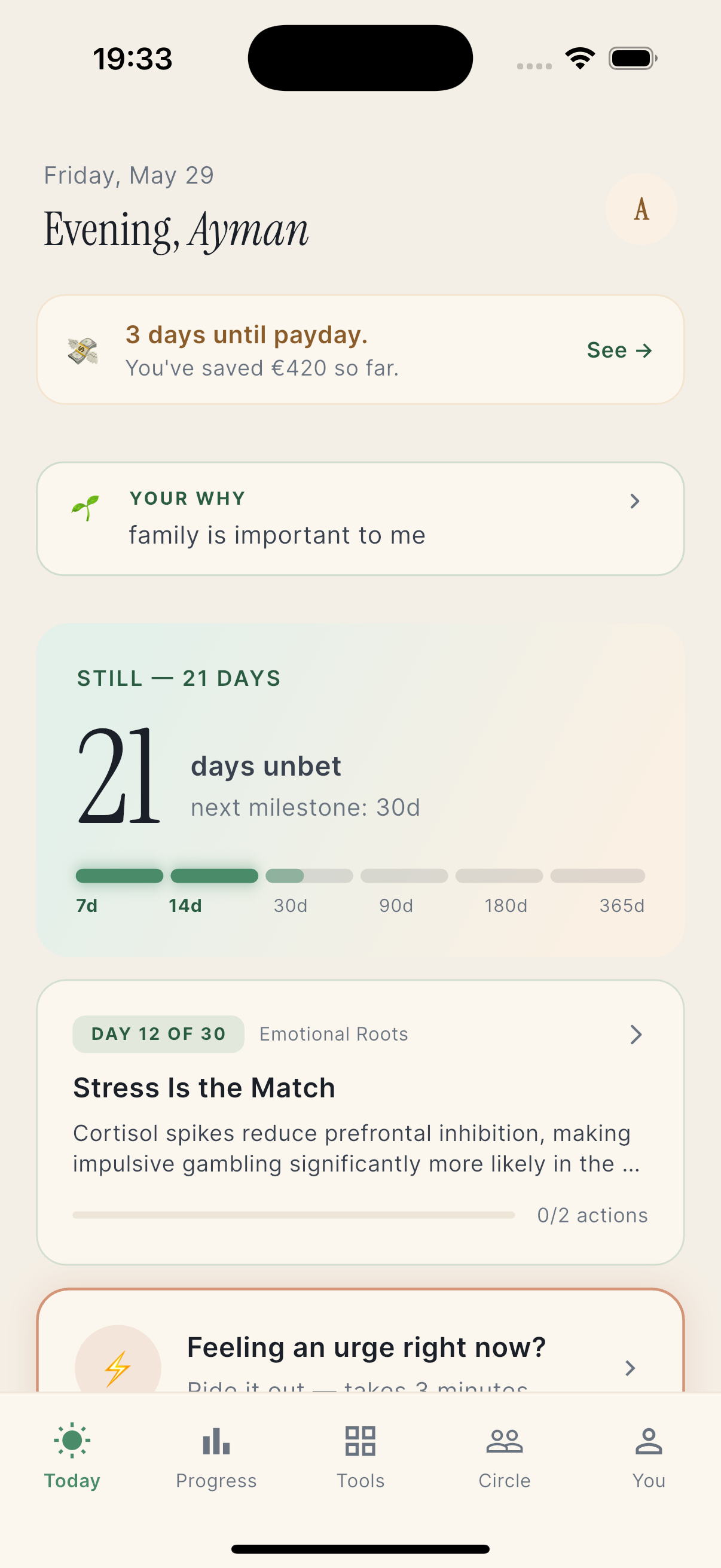 Still app screenshot